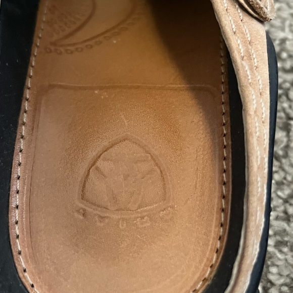 Ariat ATS Sport Mule Slingback Clogs Brown Tan Leather Shoes Womens 8 - Picture 9 of 9